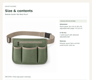 ORVETHORNE Bedside Garden Tool Waist Pouch