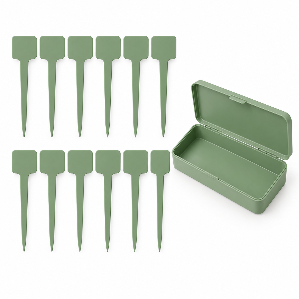 ORVETHORNE Plotmark Plant Labels & Storage Case