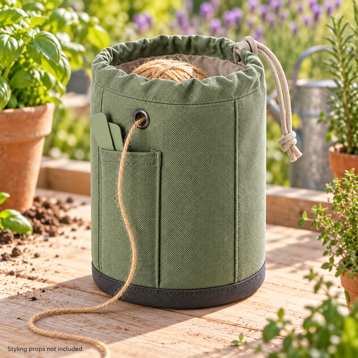 ORVETHORNE Twinekeep Garden Supply Pouch